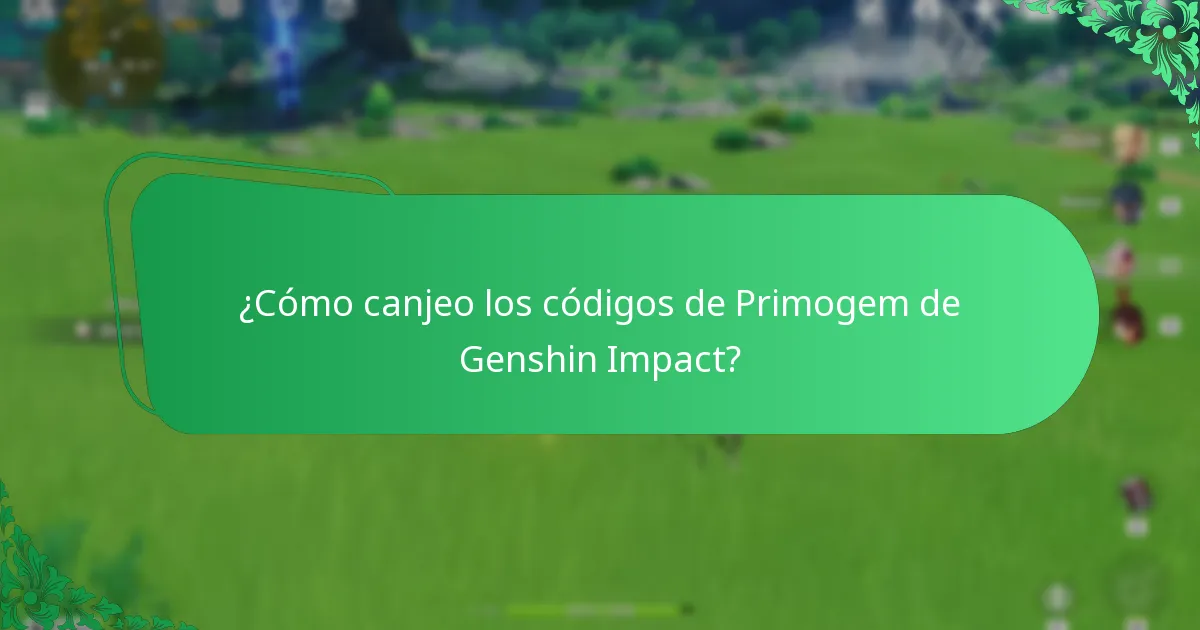 ¿Cuáles son los códigos de Primogem válidos para Genshin Impact en febrero de 2024?
