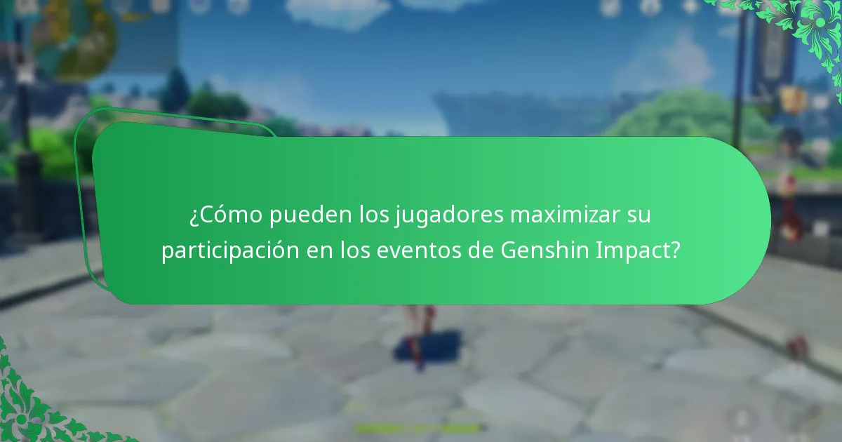 ¿Qué recompensas se han ofrecido en eventos pasados de Genshin Impact?