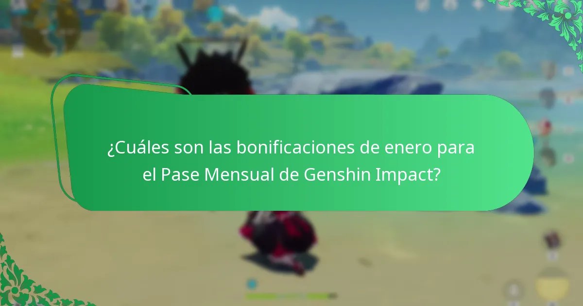 ¿Cuáles son las bonificaciones de marzo para el Pase Mensual de Genshin Impact?