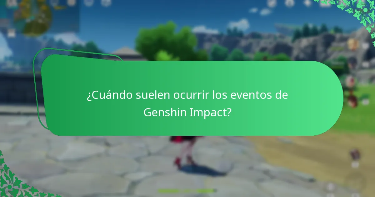 ¿Qué recompensas de recursos están disponibles en los eventos de Genshin Impact?
