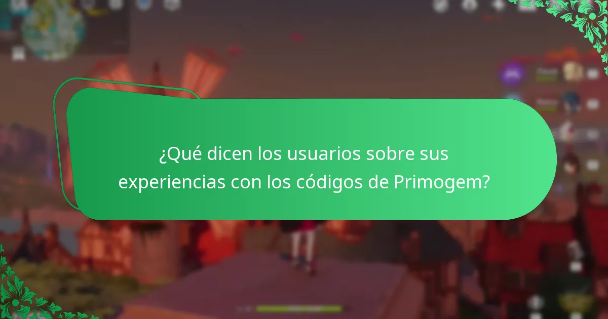 ¿Qué problemas comunes surgen al canjear códigos de Primogem?
