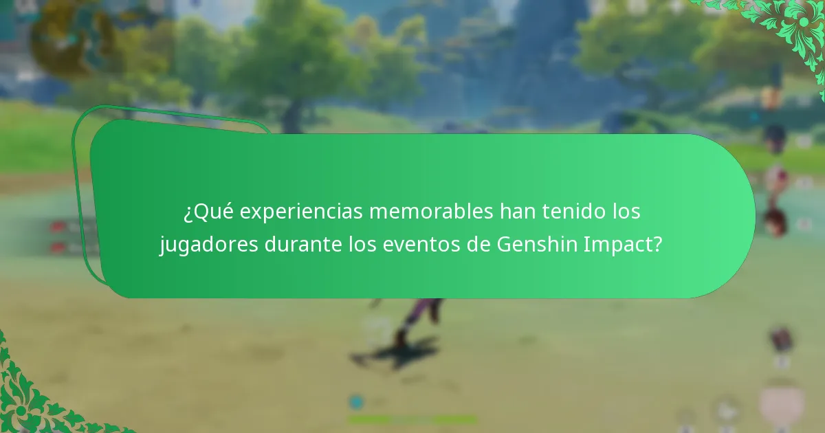 ¿Cómo se comparan los eventos de Genshin Impact en términos de participación de los jugadores?