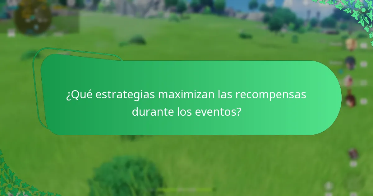 ¿Qué recomiendan los jugadores experimentados para la participación en eventos?