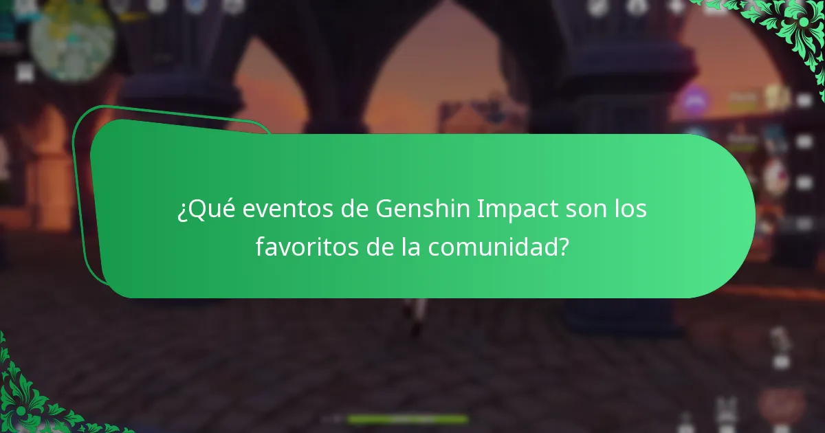 ¿Qué experiencias memorables han tenido los jugadores durante los eventos de Genshin Impact?
