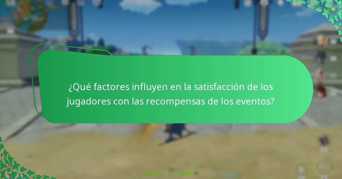 ¿Qué tan satisfechos están los jugadores con las recompensas de los eventos de Genshin Impact?