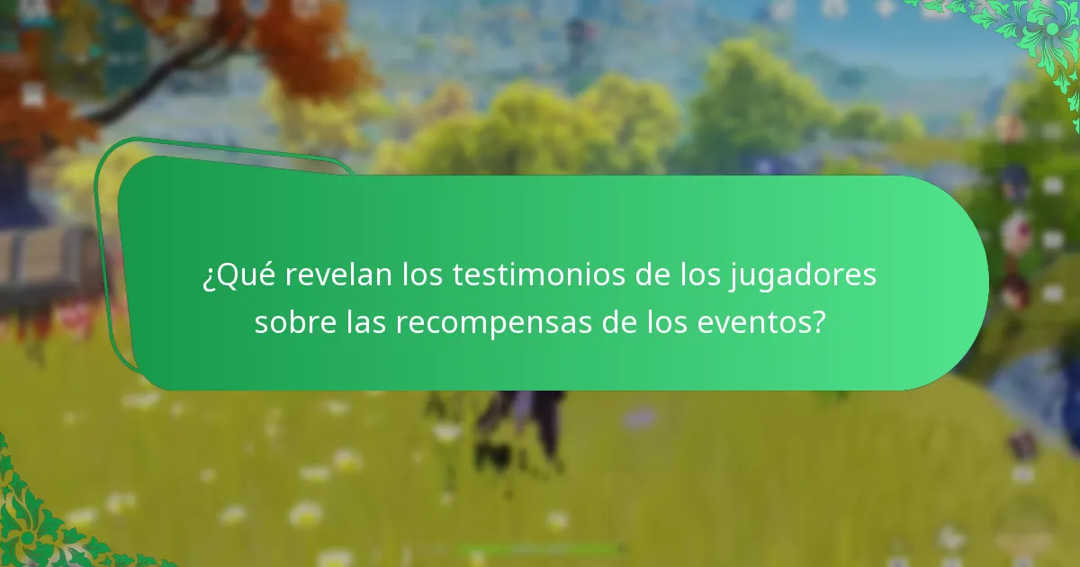 ¿Qué factores influyen en la satisfacción de los jugadores con las recompensas de los eventos?